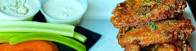 Jumbo Chicken Wings.