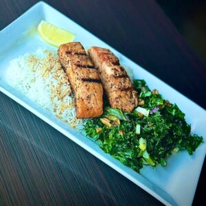 Salmon from the Griffin Tavern in Denver CO